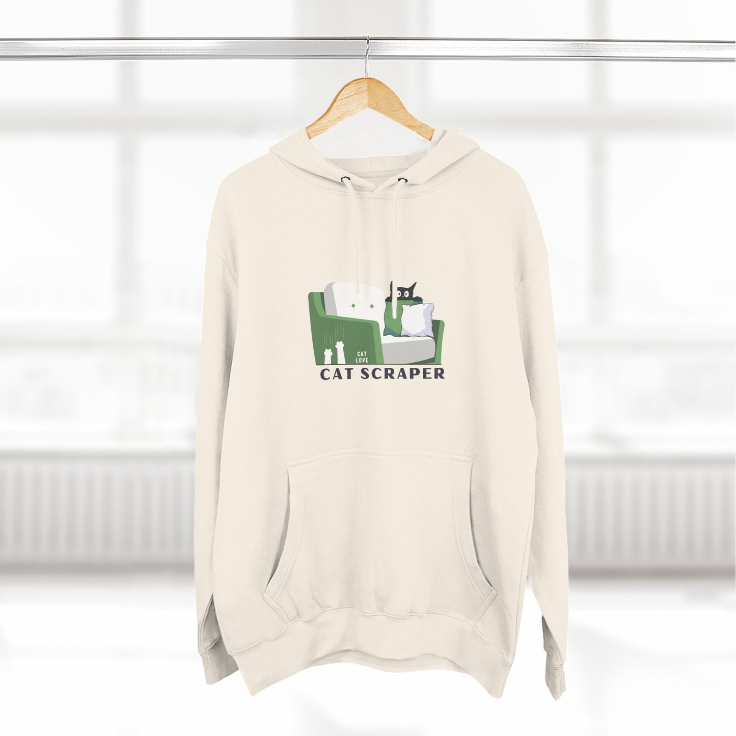 Cat Scraper – Unisex Hoodie