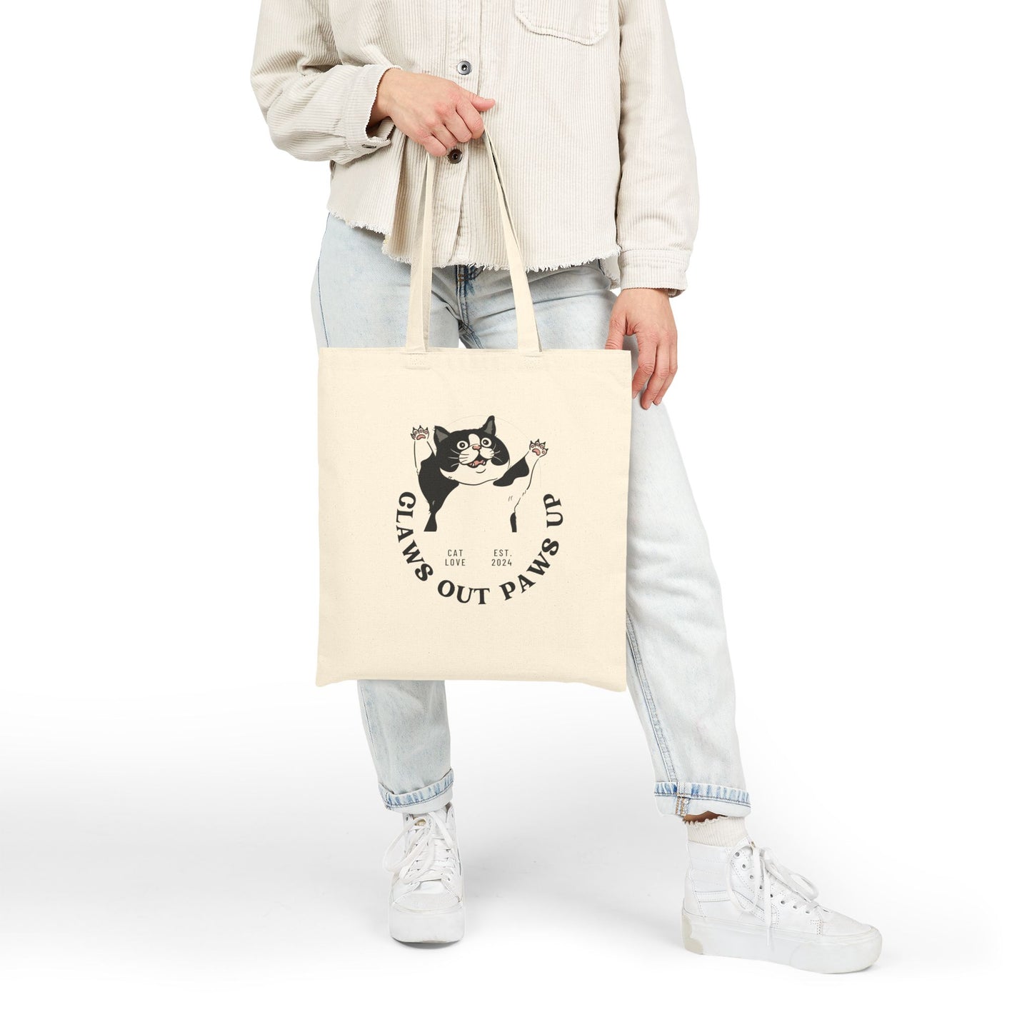 Claws Out Paws Up - Cotton Bag