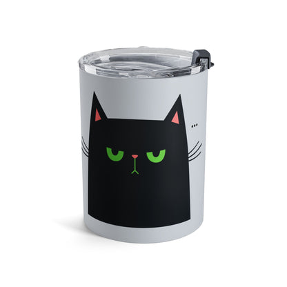 Not Today Cat Tumbler – Bad Mood Activated (10oz)