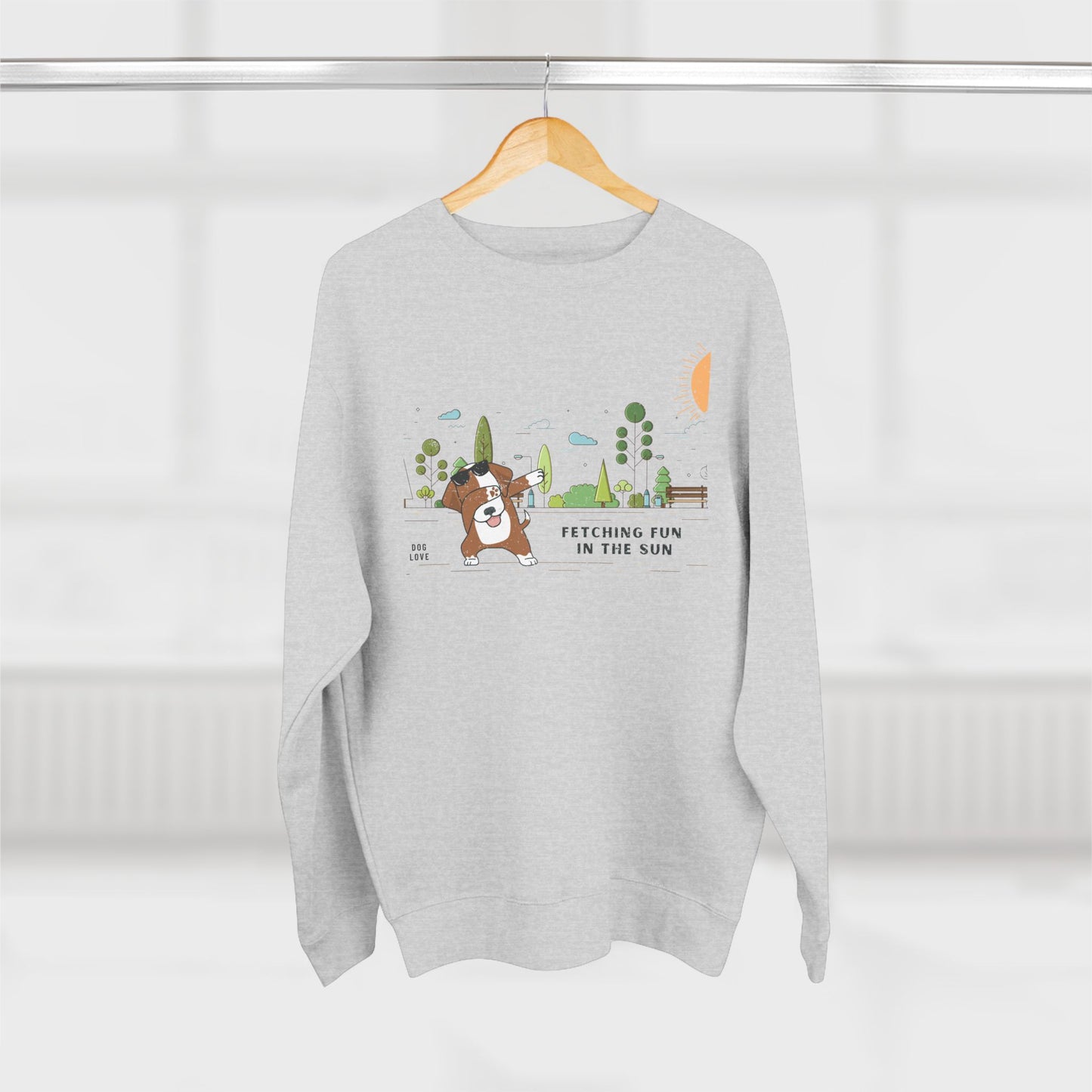 Fetching Fun in The Sun - Unisex Sweatshirt
