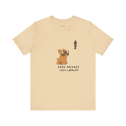 Zero Privacy, 100% Loyalty – Women’s Jersey T-Shirt
