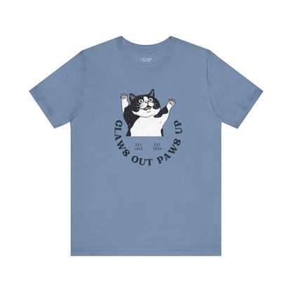 Claws Out Paws Up - Unisex Jersey T-shirt