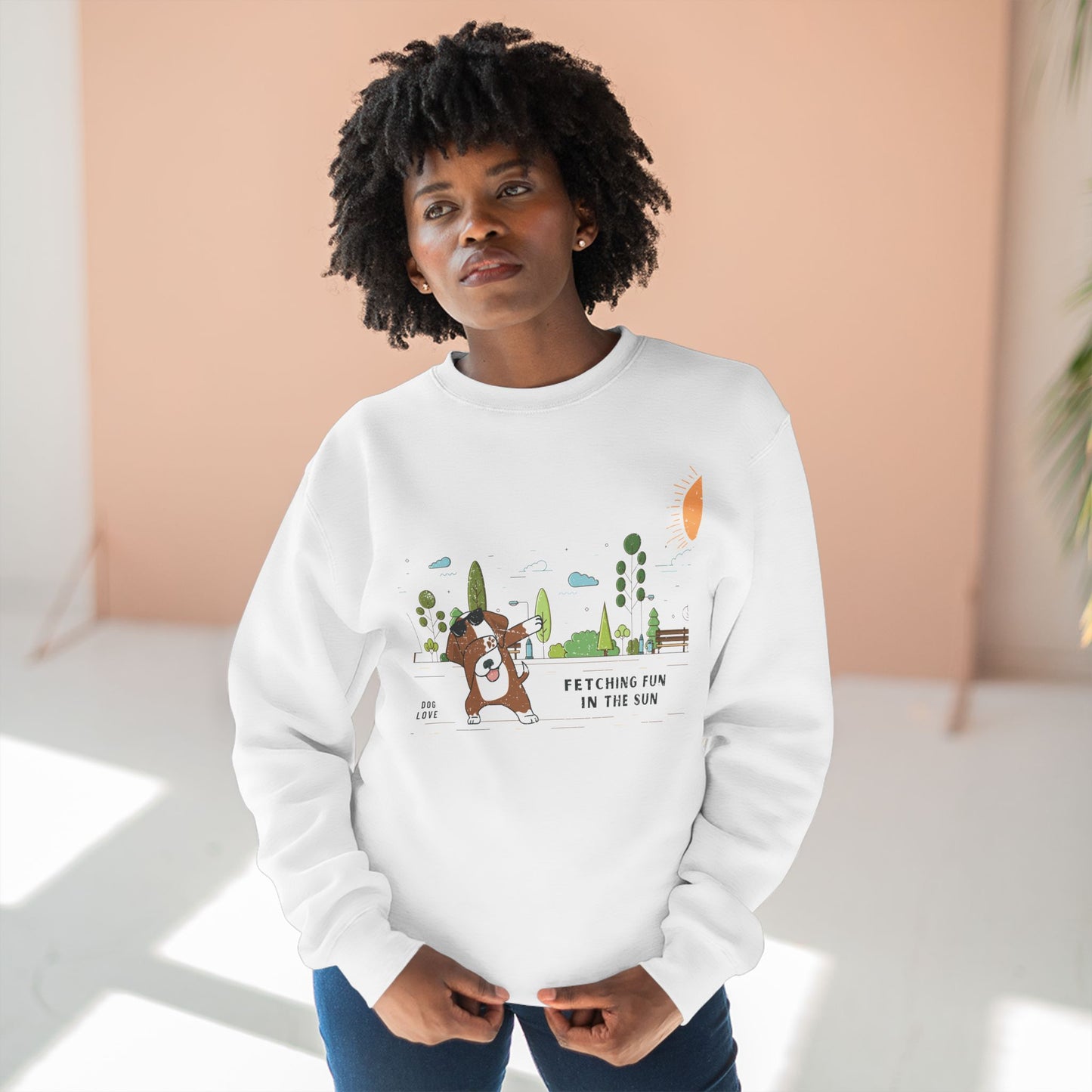 Fetching Fun in The Sun - Unisex Sweatshirt