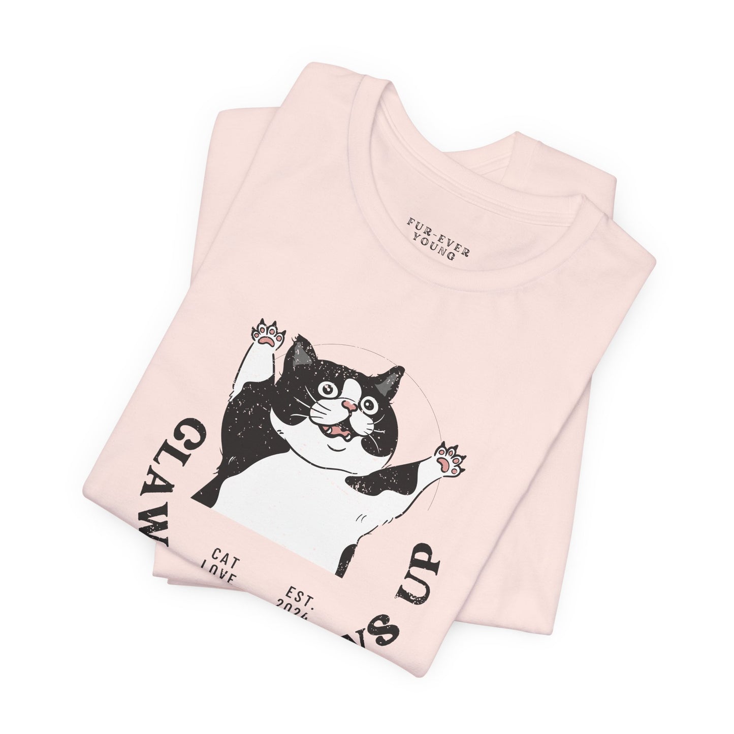 Claws Out Paws Up - Unisex Jersey T-shirt