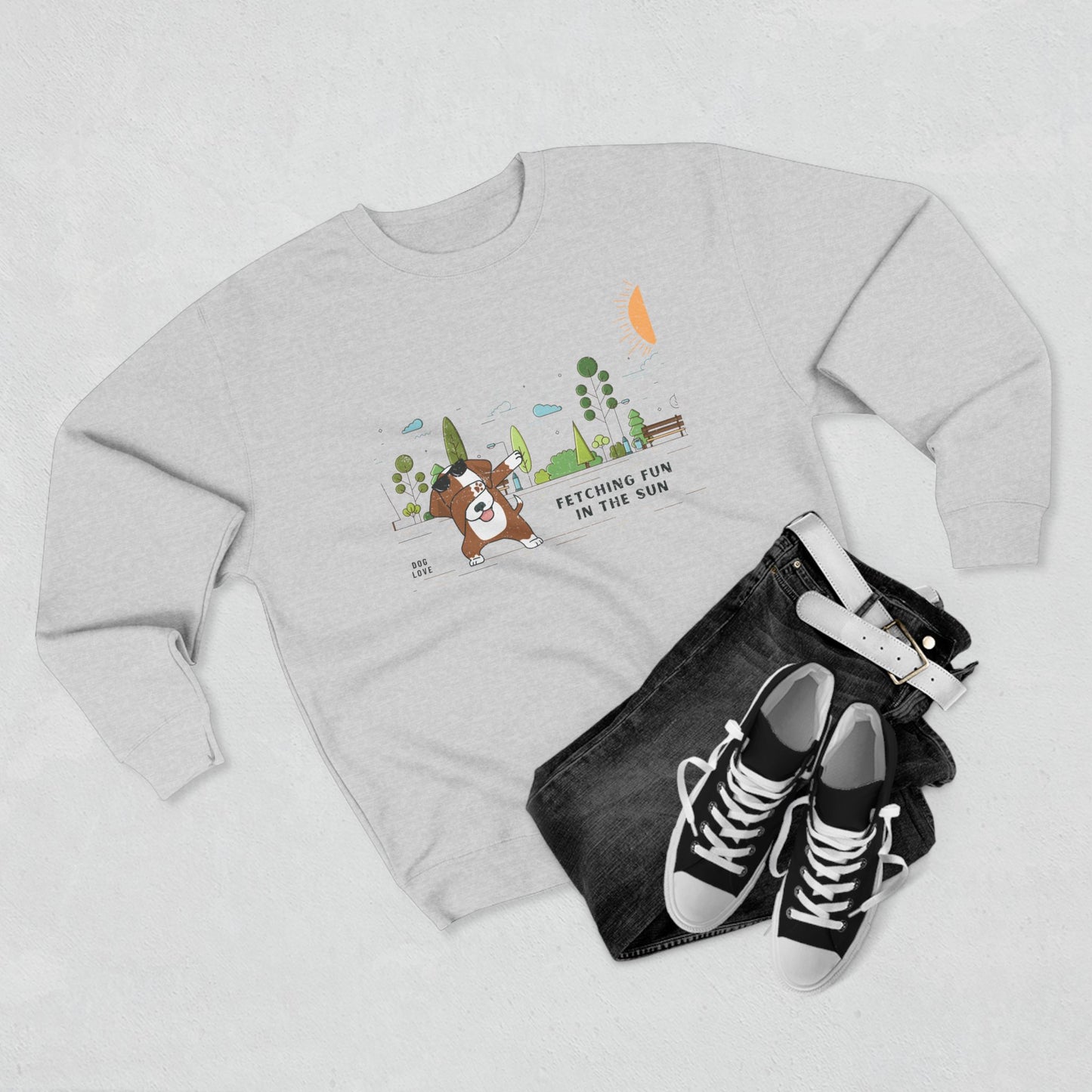 Fetching Fun in The Sun - Unisex Sweatshirt