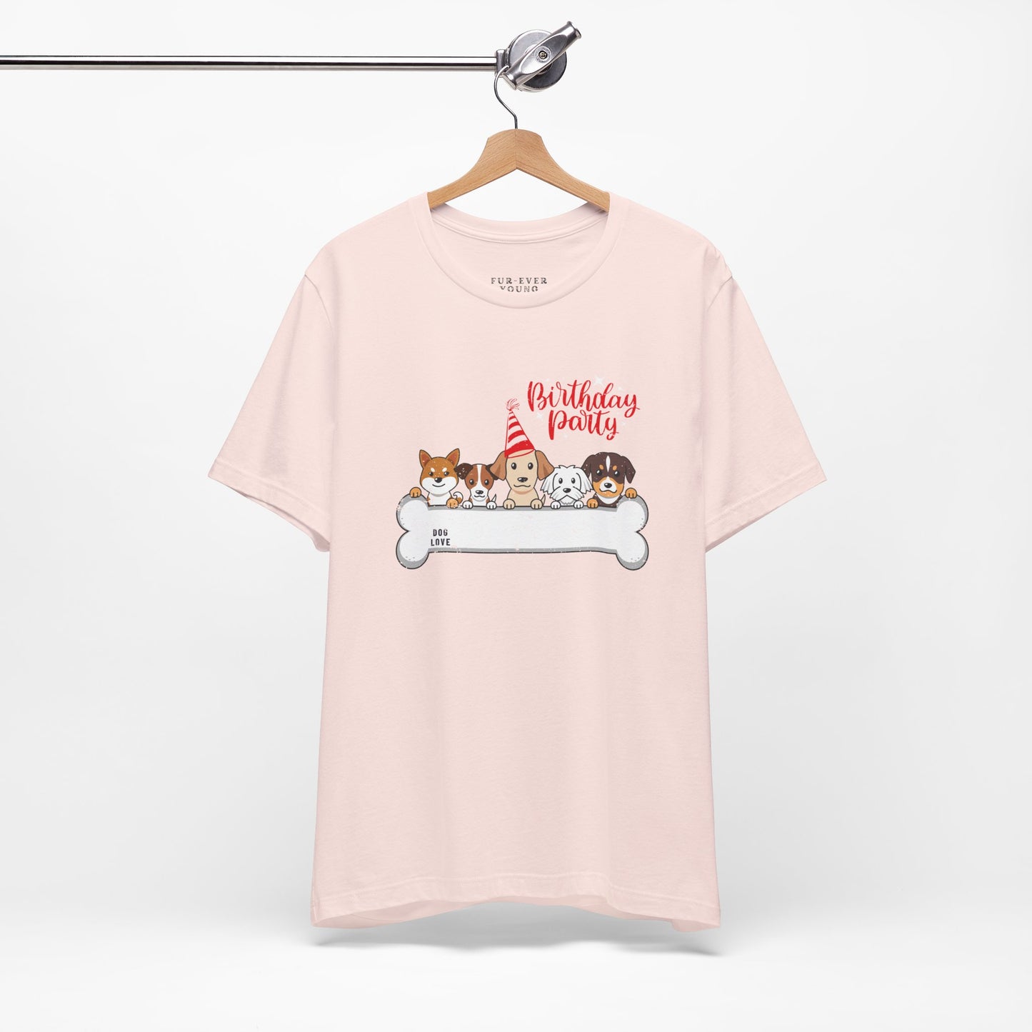 Dog Birthday Party - Unisex Jersey T-shirt