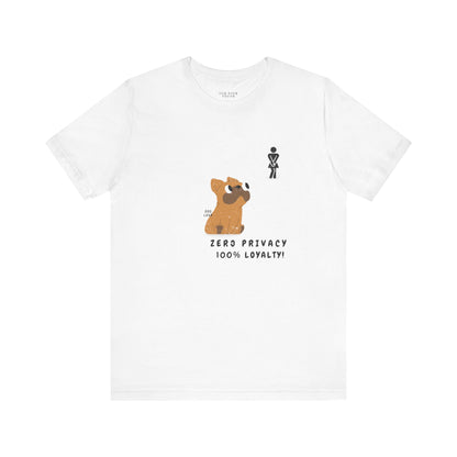 Zero Privacy, 100% Loyalty – Women’s Jersey T-Shirt