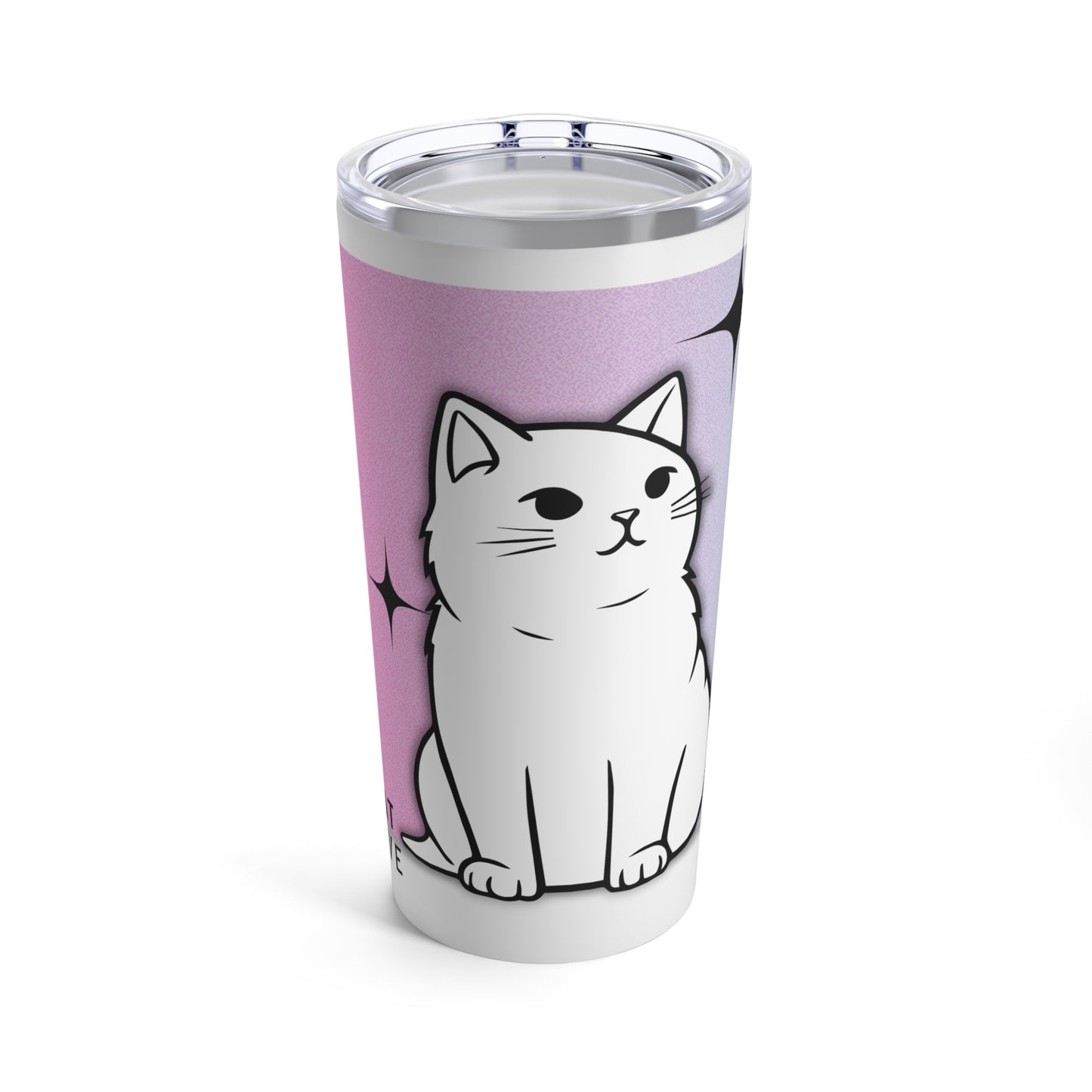 White Cat Energy - Tumbler 20oz