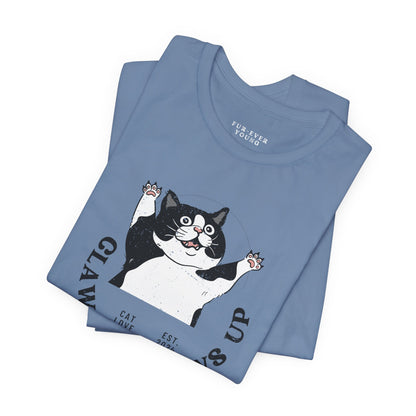 Claws Out Paws Up - Unisex Jersey T-shirt