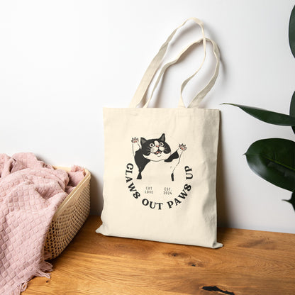 Claws Out Paws Up - Cotton Bag