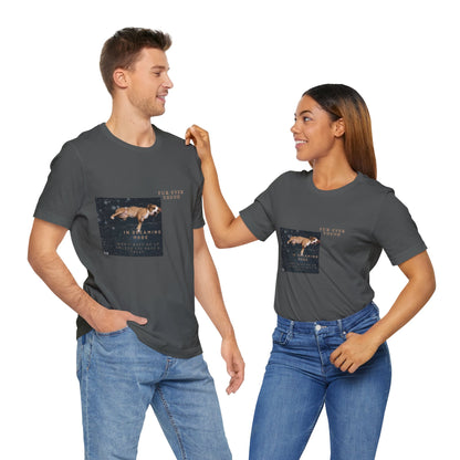 In Dreaming Mode Dog - Unisex Jersey T-shirt
