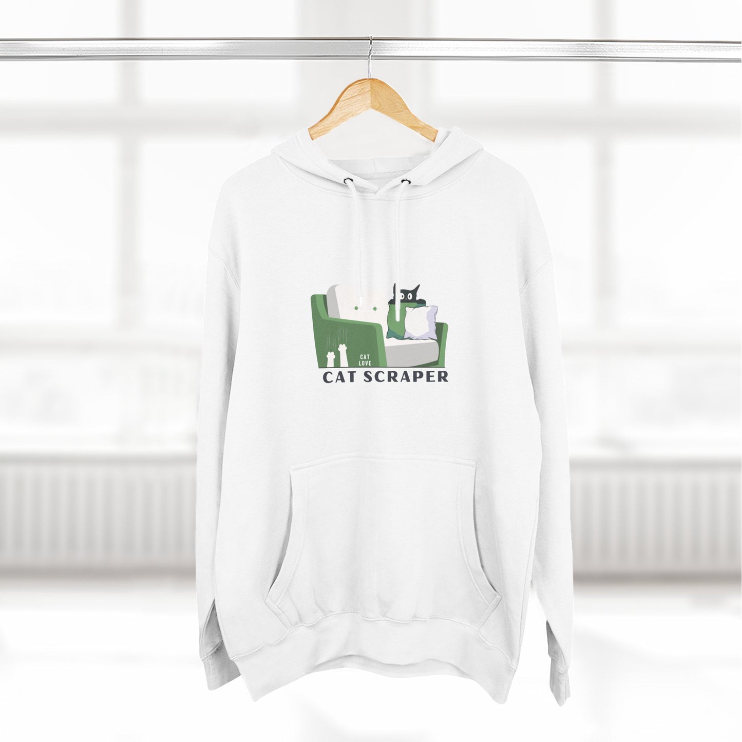 Cat Scraper – Unisex Hoodie