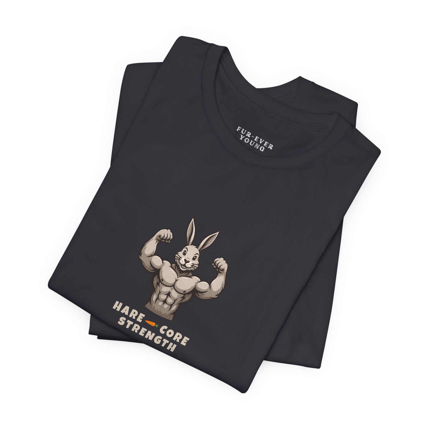 Hare-core Strength – Men’s Jersey T-Shirt