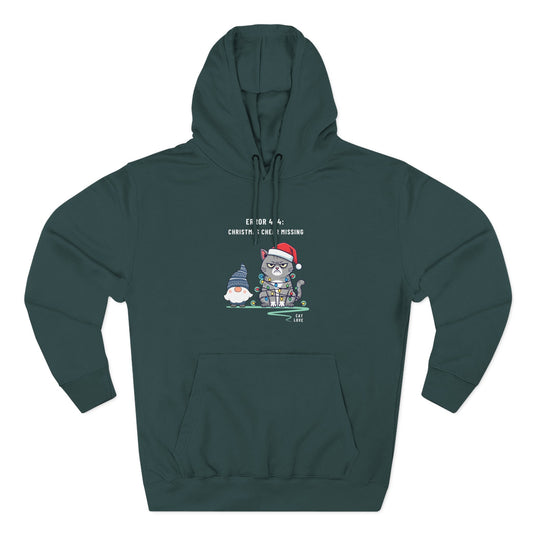 Error 404 – Gnome & Cat Edition - Unisex Hoodie