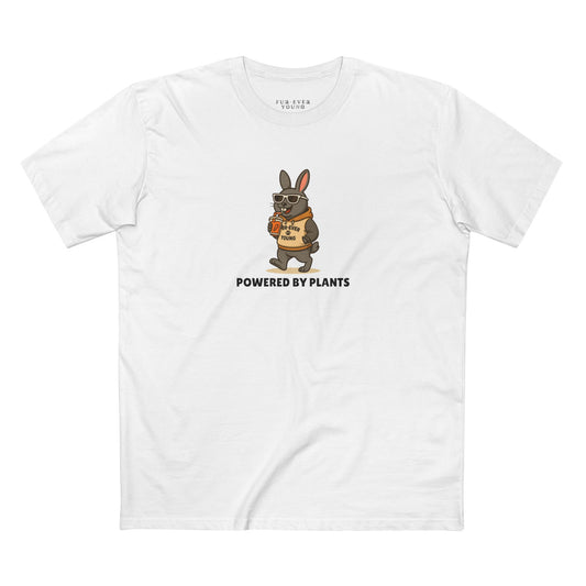 Powered by Plants – Unisex Cotton T-Shirt