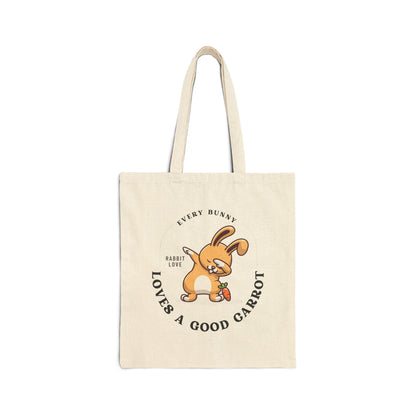 Every Bunny Loves a Good Carrot - Cotton Bag
