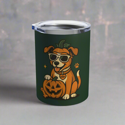 Pumpkin Paws with Sunny - Tumbler 10oz