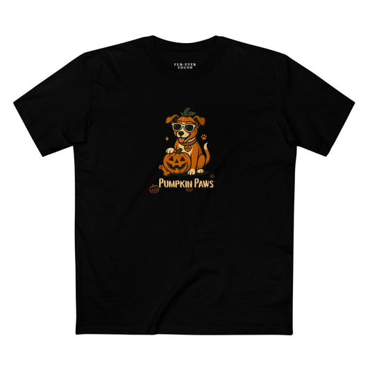 Pumpkin Paws with Sunny - Limited Unisex Cotton T-shirt