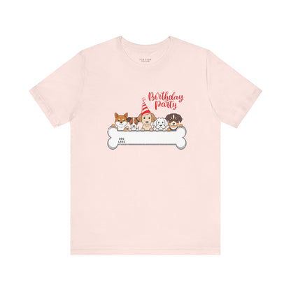 Dog Birthday Party - Unisex Jersey T-shirt