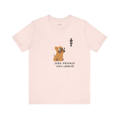 Zero Privacy, 100% Loyalty – Women’s Jersey T-Shirt