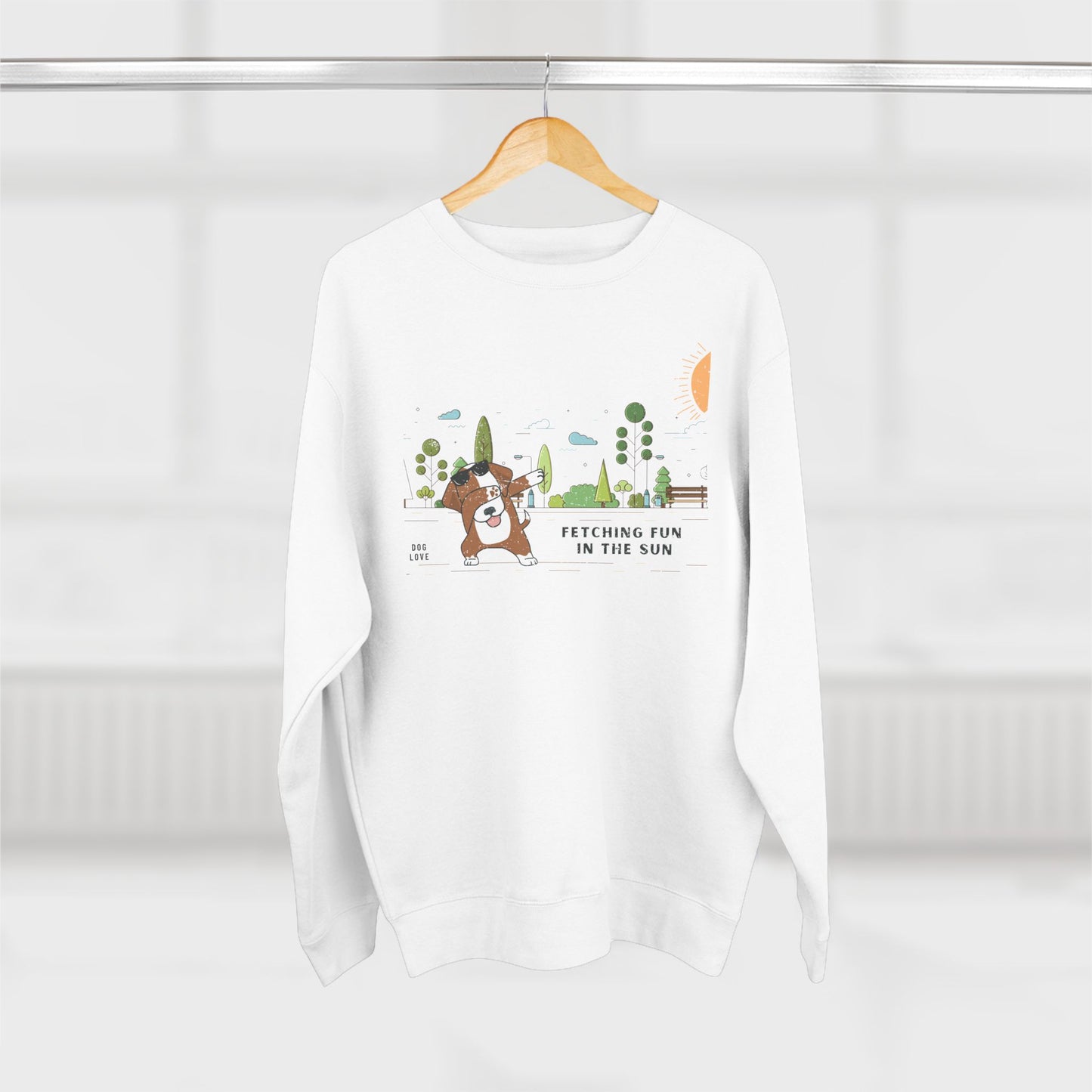 Fetching Fun in The Sun - Unisex Sweatshirt