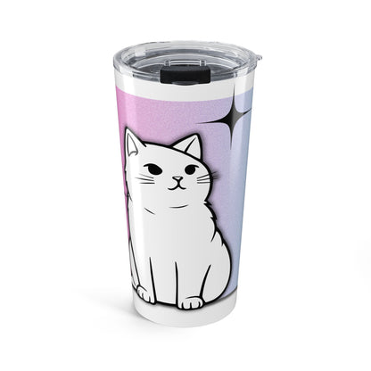 White Cat Energy - Tumbler 20oz
