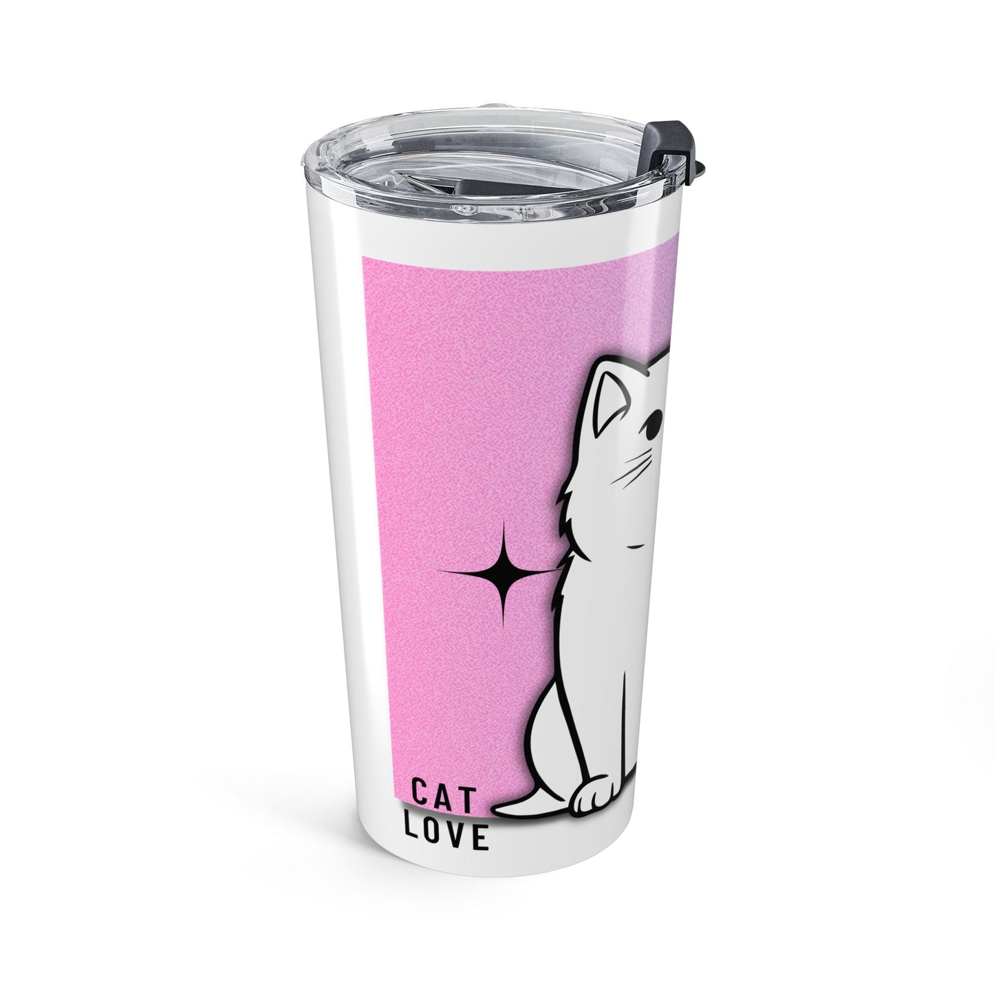 White Cat Energy - Tumbler 20oz