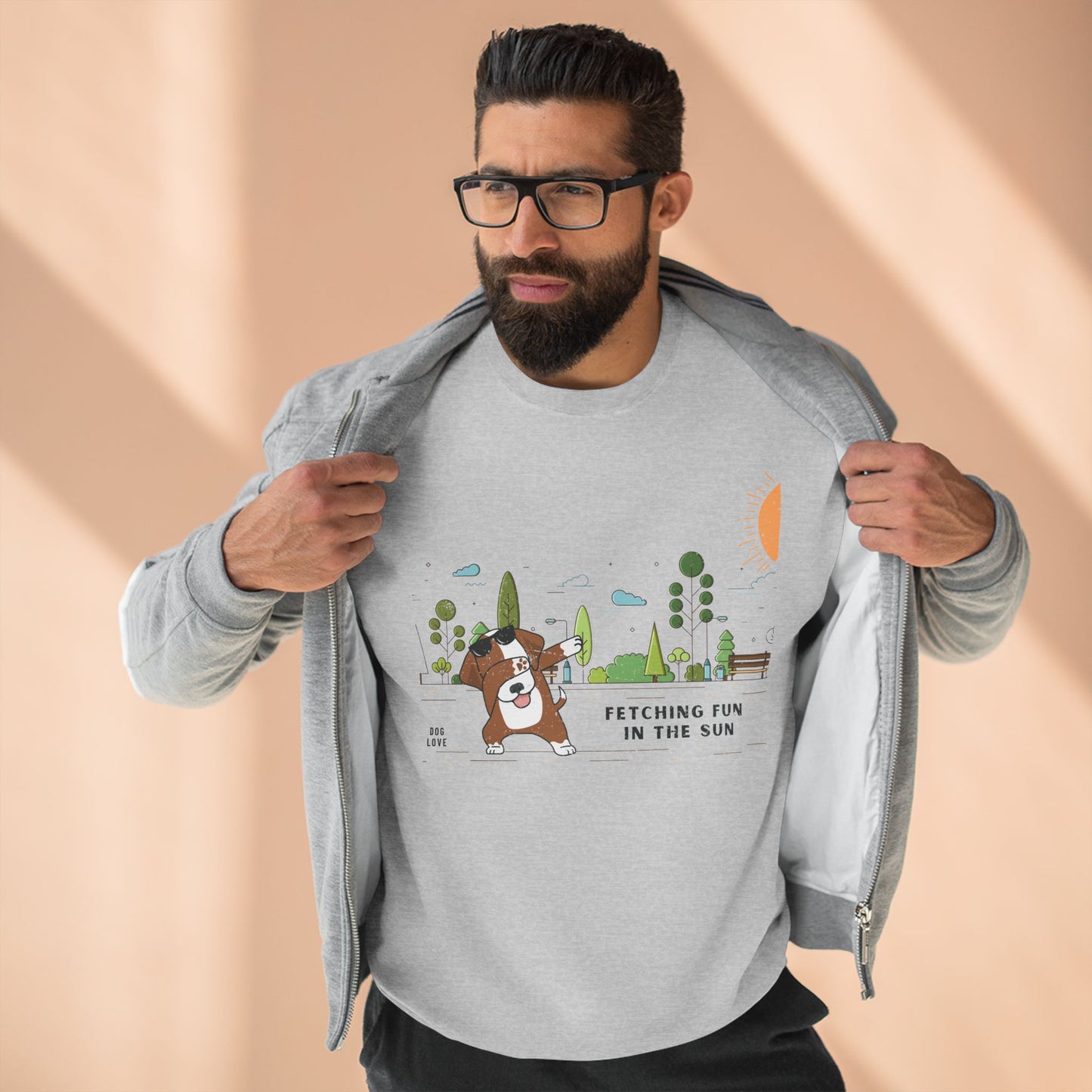 Fetching Fun in The Sun - Unisex Sweatshirt