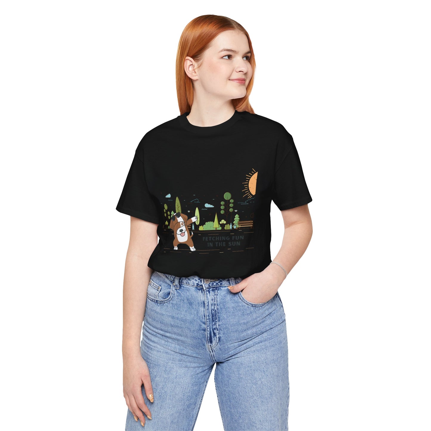 Fetching Fun - Unisex Jersey T-shirt