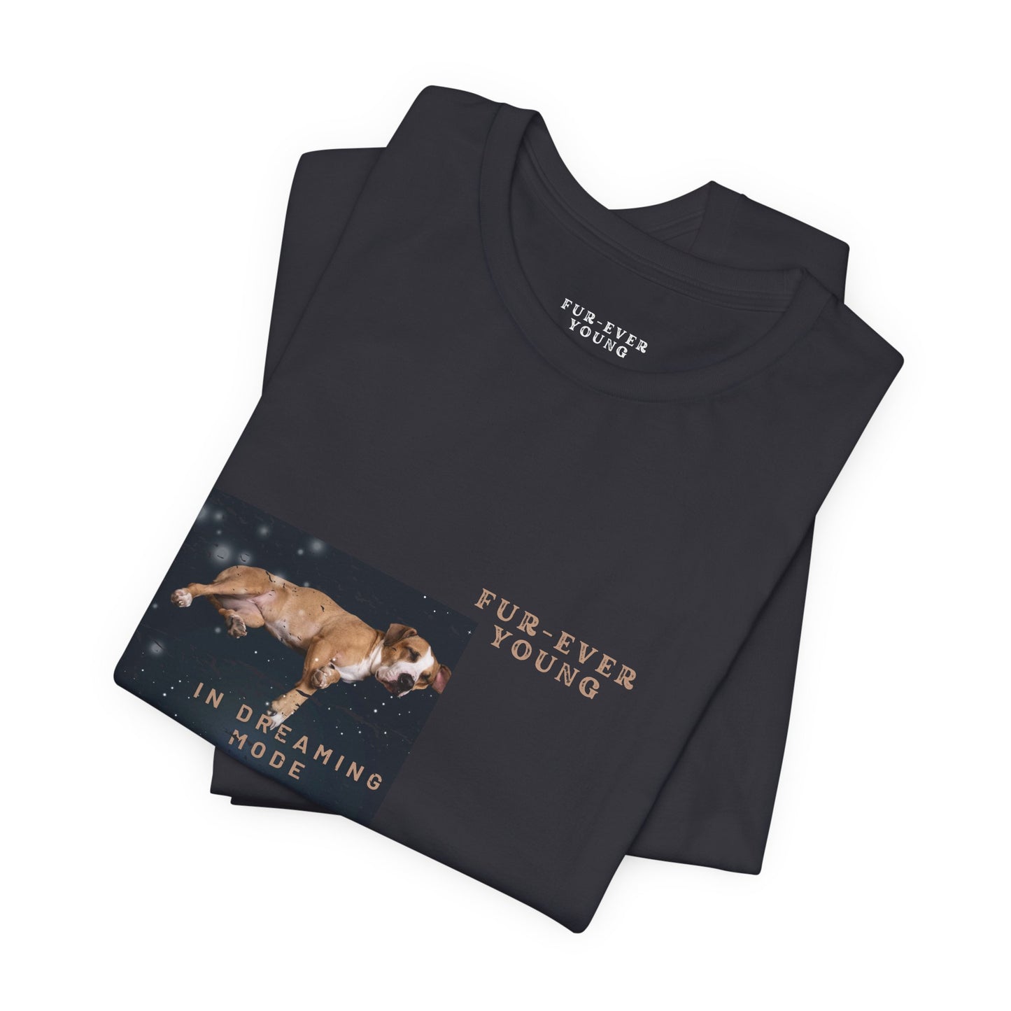 In Dreaming Mode Dog - Unisex Jersey T-shirt