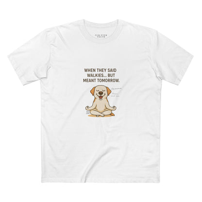Ommm My Dog – Unisex Cotton T-shirt
