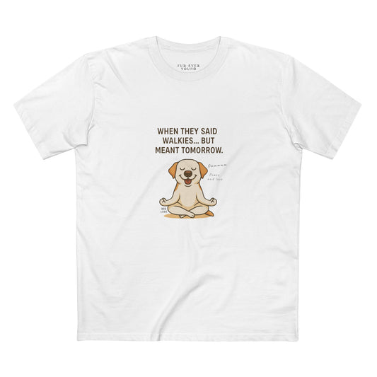 Ommm My Dog – Unisex Cotton T-shirt