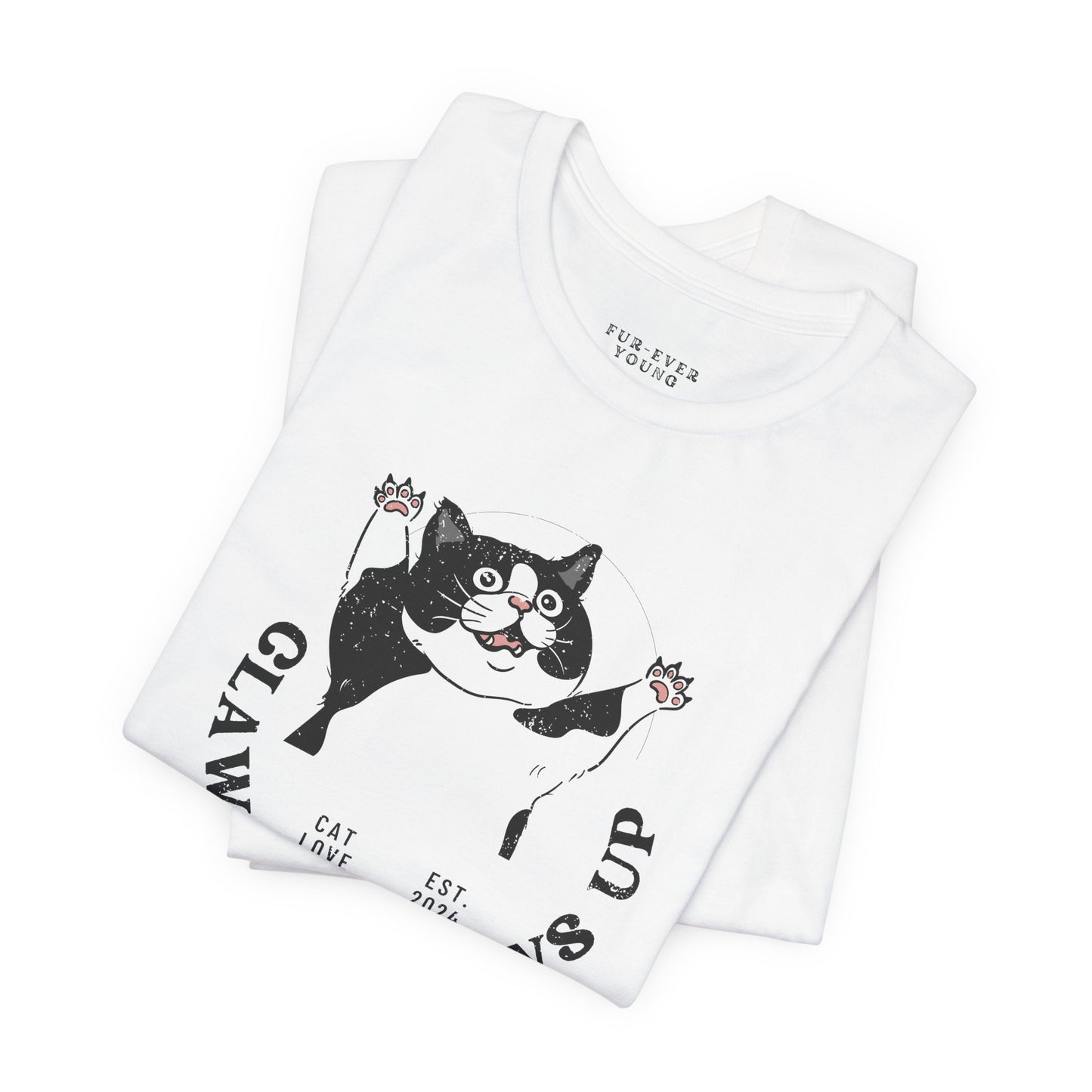Claws Out Paws Up - Unisex Jersey T-shirt