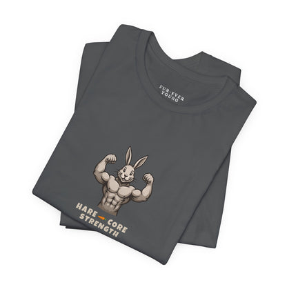 Hare-core Strength – Men’s Jersey T-Shirt