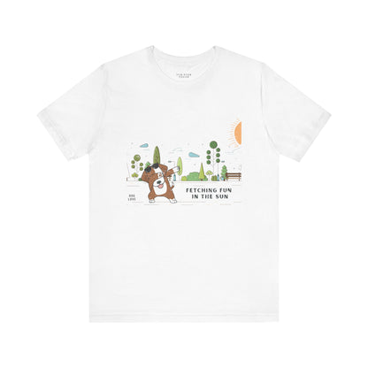 Fetching Fun - Unisex Jersey T-shirt