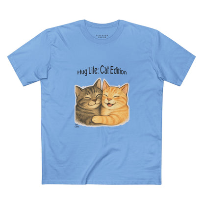Hug Life: Cat Edition - Unisex Cotton T-shirt