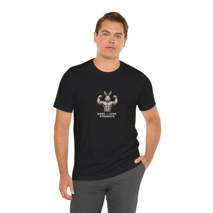 Hare-core Strength – Men’s Jersey T-Shirt