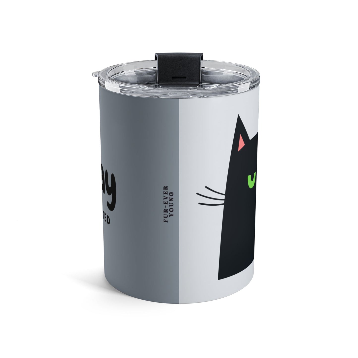 Not Today Cat Tumbler – Bad Mood Activated (10oz)