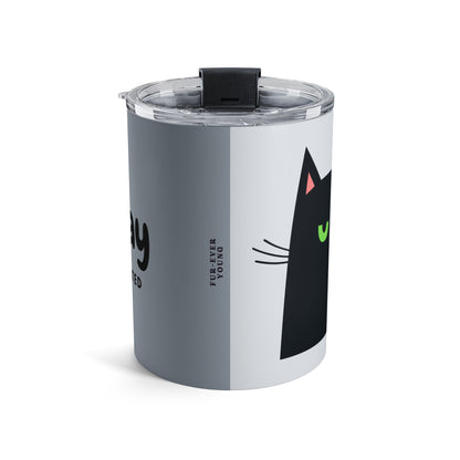 Not Today Cat Tumbler – Bad Mood Activated (10oz)
