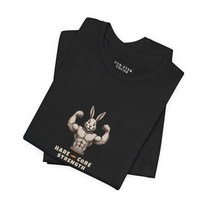 Hare-core Strength – Men’s Jersey T-Shirt
