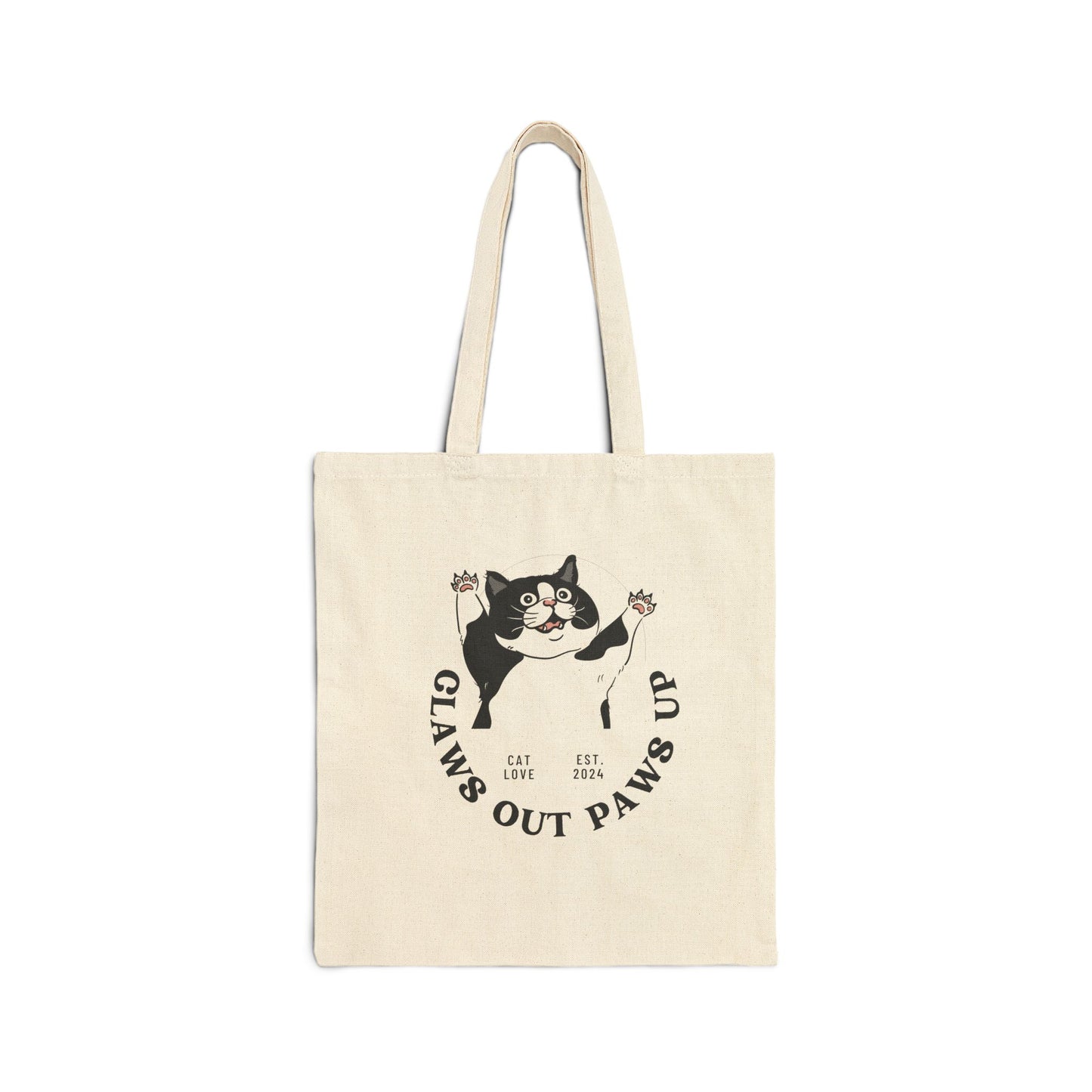 Claws Out Paws Up - Cotton Bag