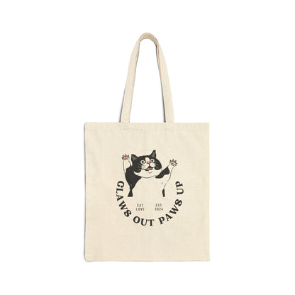 Claws Out Paws Up - Cotton Bag