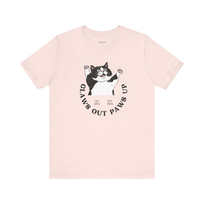 Claws Out Paws Up - Unisex Jersey T-shirt