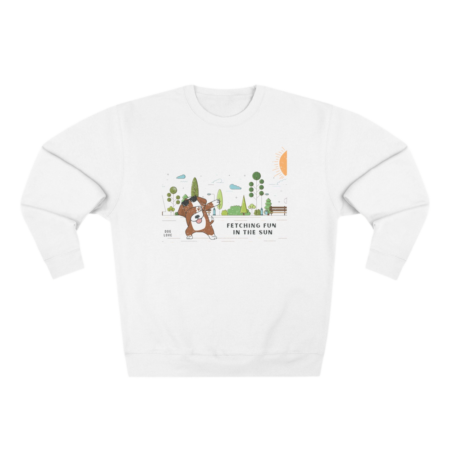 Fetching Fun in The Sun - Unisex Sweatshirt